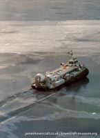 AP1-88 hovercraft with the Scandinavian company SAS